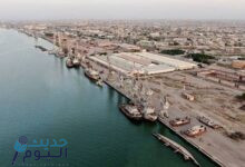 ميناء البصرة في العراق