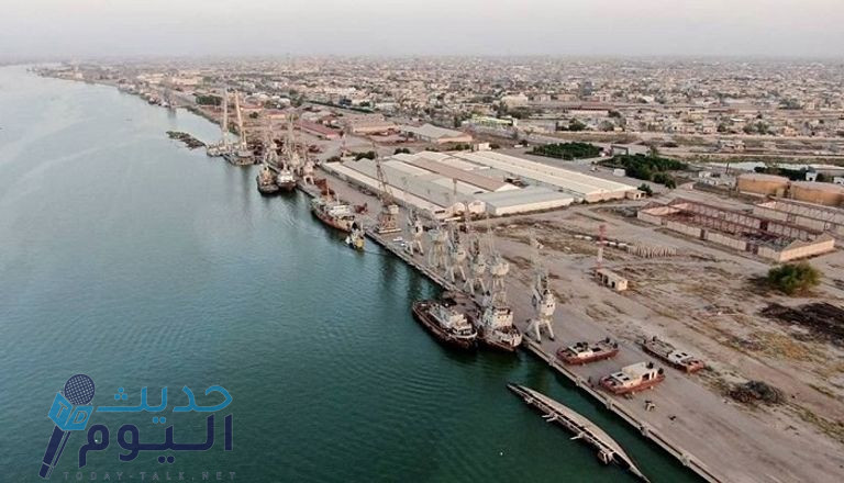 ميناء البصرة في العراق