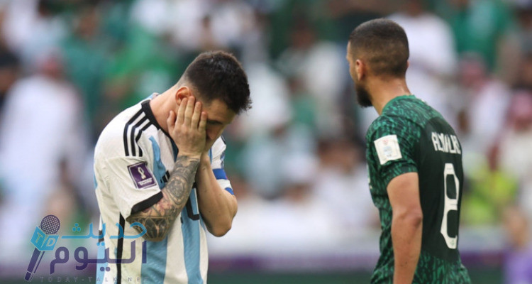 خسارة الأرجنتين أمام السعودية في مونديال قطر