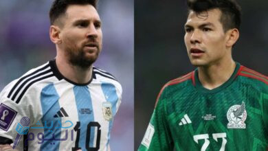 موعد مباراة الأرجنتين والمكسيك