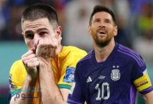 مباراة الأرجنتين واستراليا في كأس العالم