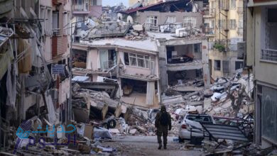 حصيلة ضحايا الزلزال في تركيا
