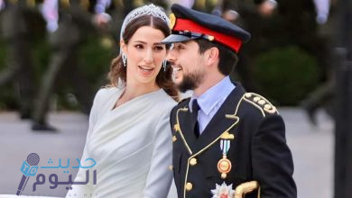 حفل زفاف اسطوري لولي العهد الأردني وختم خاص بالقادمين للمملكة
