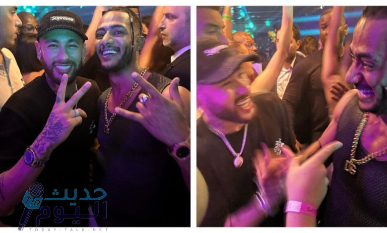 المغني محمد رمضان يثير موجة من الجدل في الدوري السعودي .. ما علاقة نيمار ؟