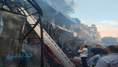 حريق أسواق منطقة السيدة زينب في مصر يلتهم محال تجارية عمرها 70 عاماً
